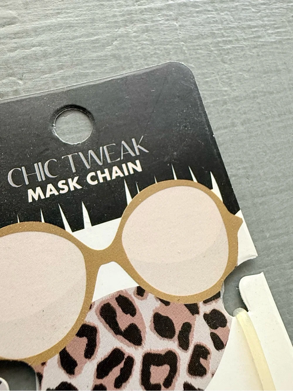 Chic Tweak Gold Eyewear Glasses Readers Chain Multicolor Evil-eye Beads